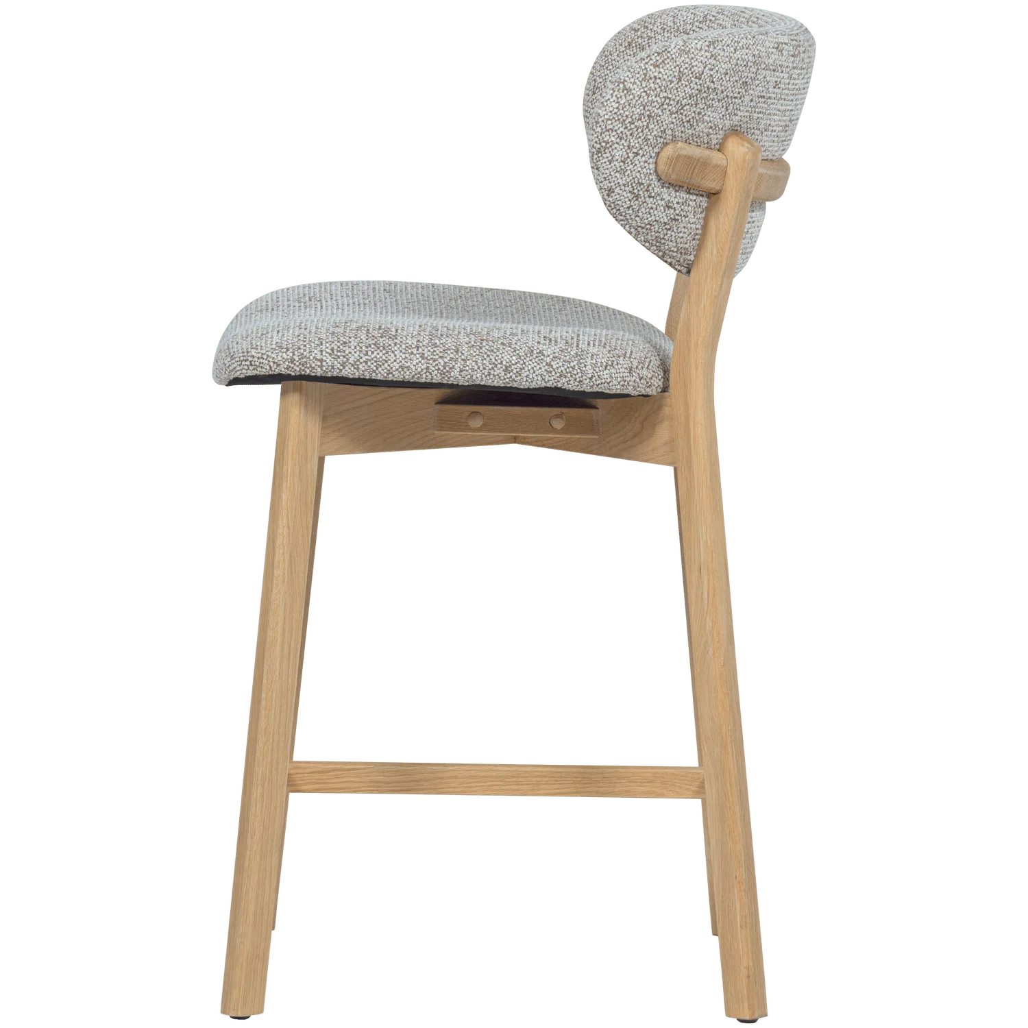 WOOOD Barstol Udar 94 cm i naturfärgad ek, variant SQ0226945